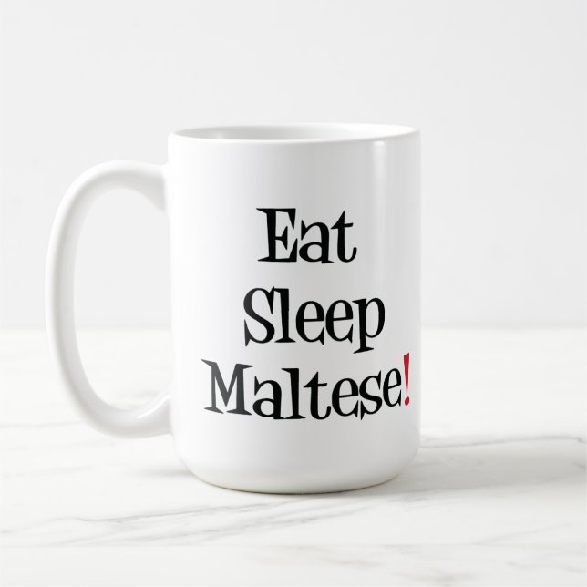 Coma la taza maltesa del sueño (Izquierda)