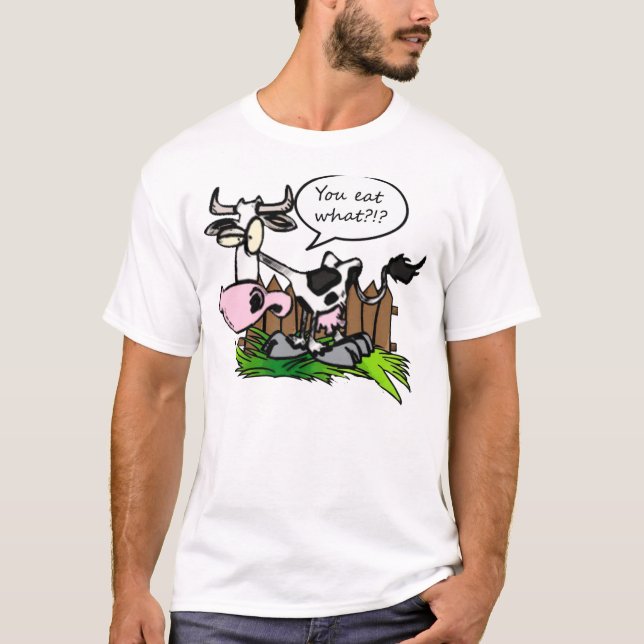 ¿Coma lo que? Camiseta (Anverso)