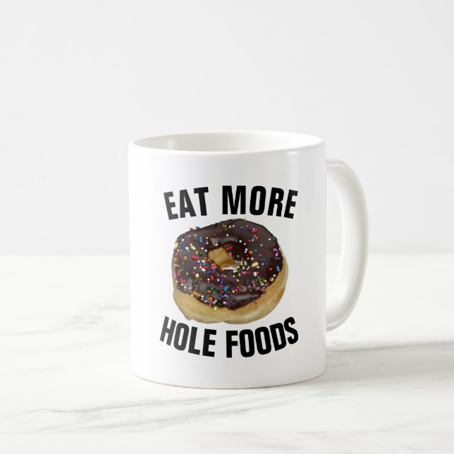COMA MÁS TAZAS de CAFÉ divertidas del BUÑUELO de (Anverso derecho)