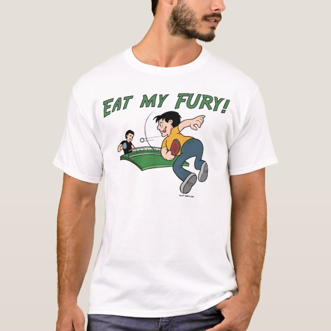 Coma mi camiseta de la furia (Anverso)