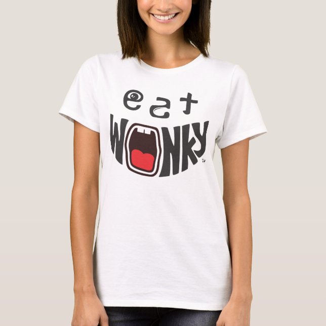 coma poco firme "él es bebé de la salsa!" Camiseta (Anverso)