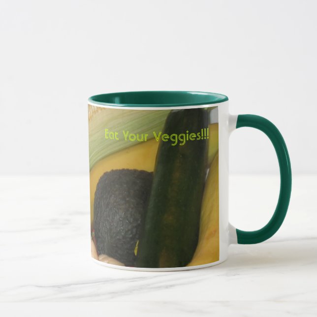 Coma su taza de los Veggies (Derecha)