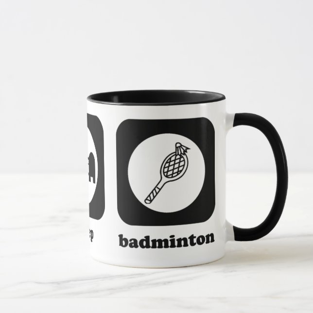 Coma. Sueño. Bádminton. Taza (Derecha)