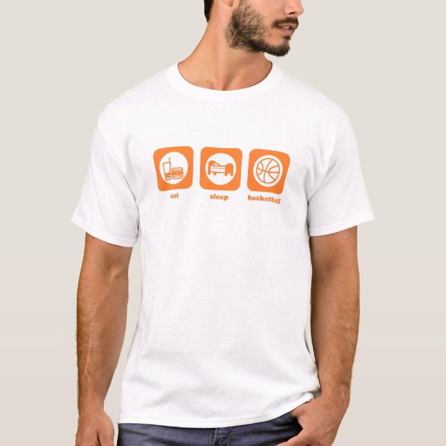 Coma. Sueño. Baloncesto. Camiseta (Anverso)