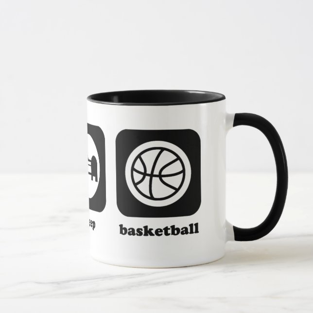 Coma. Sueño. Baloncesto. Taza (Derecha)
