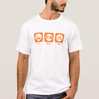Coma. Sueño. Bici. Camiseta