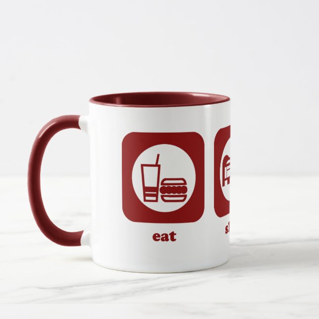 Coma. Sueño. Caja. Taza (Izquierda)