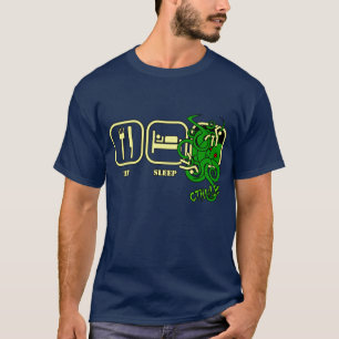 Coma - sueño - la camiseta de Cthulhu