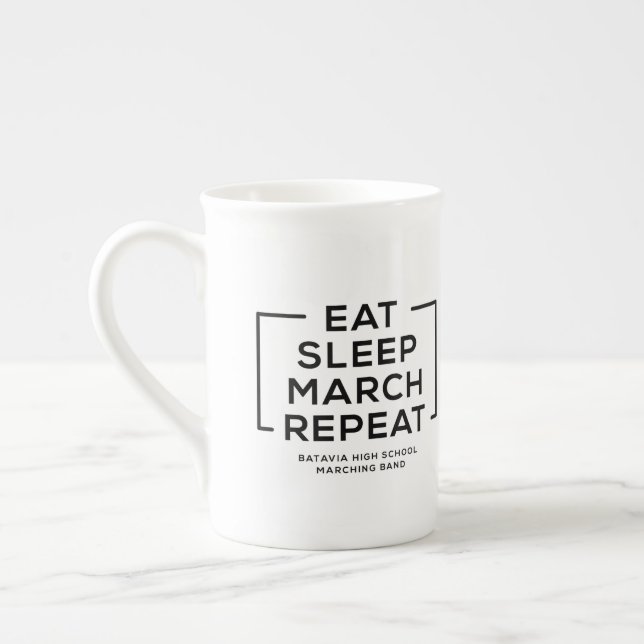 Coma - sueño - marzo - repita la taza (Izquierda)