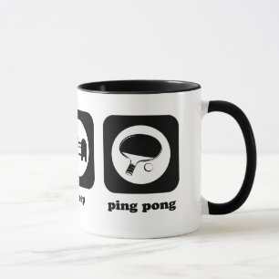 Coma. Sueño. Ping-pong. Taza