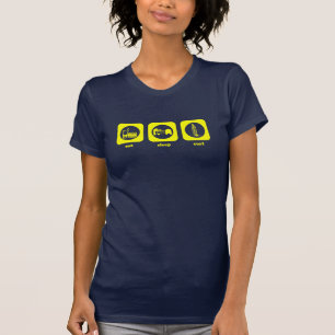 Coma. Sueño. Resaca. Camiseta