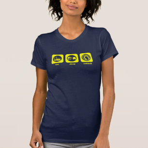 Coma. Sueño. Softball. Camiseta