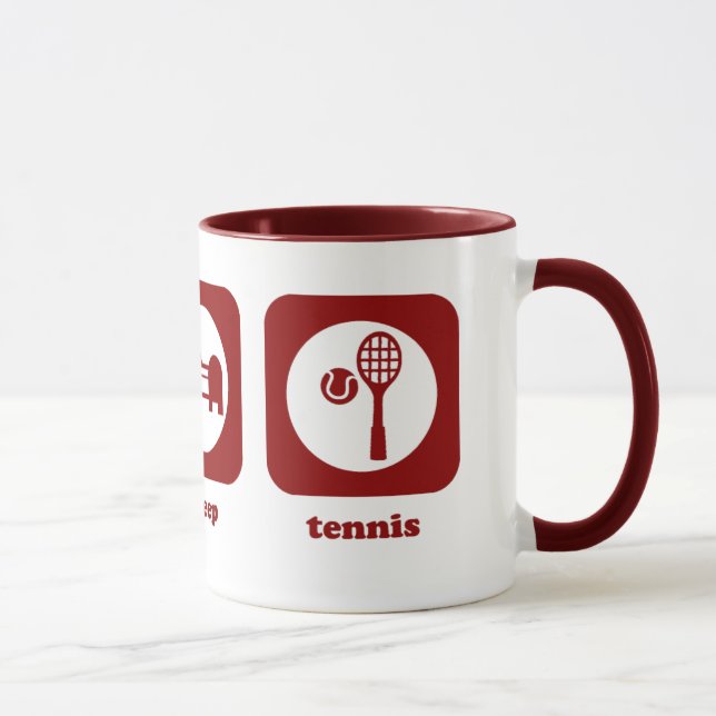 Coma. Sueño. Tenis. Taza (Derecha)