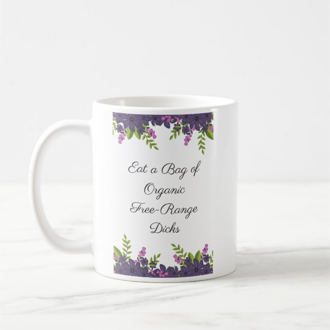 Coma un bolso de la taza de la d (Izquierda)