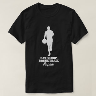 Coma una camiseta de repetición de baloncesto para