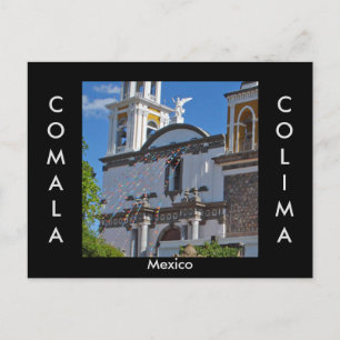 Comala, Colima, postal de México