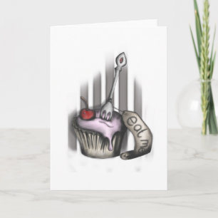 Cómame - tarjeta de Alicia