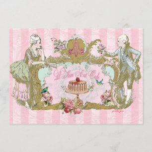 Comamos invitaciones para la fiesta del pastel