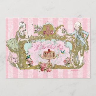 Comamos invitaciones para la fiesta del pastel