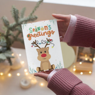 Comamos la tarjeta de Navidades