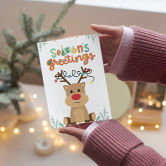 Comamos la tarjeta de Navidades