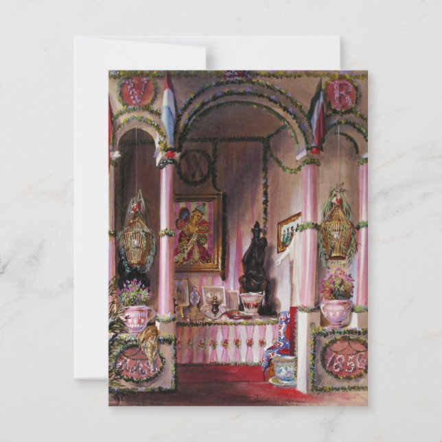 Comamos la tarta Marie Antoinette I ~ Invitación (Anverso)