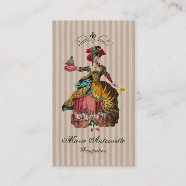 Comamos la torta - tarjetas de visita (Anverso)