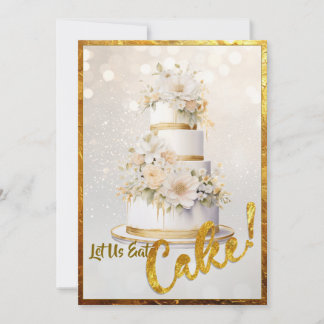 ¡Comamos Pastel! Invitación