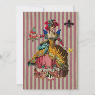 Comamos pastel ~ Invitación / RSVP 5.25x5.25