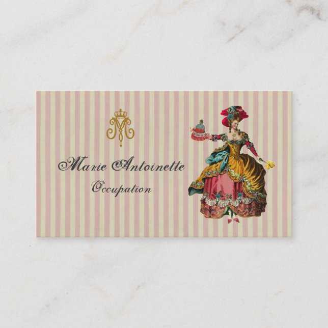 Comamos pastel - Tarjetas de visita (Anverso)