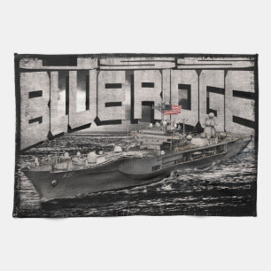 Comandancia de la nave Blue Ridge Kitchen Toallas