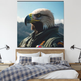 COMANDANTE DE EAGLE AIR IMPRESIÓN ART NO1