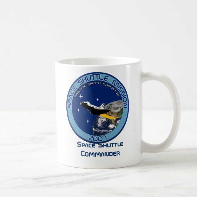 Comandante del transbordador espacial, taza (Derecha)