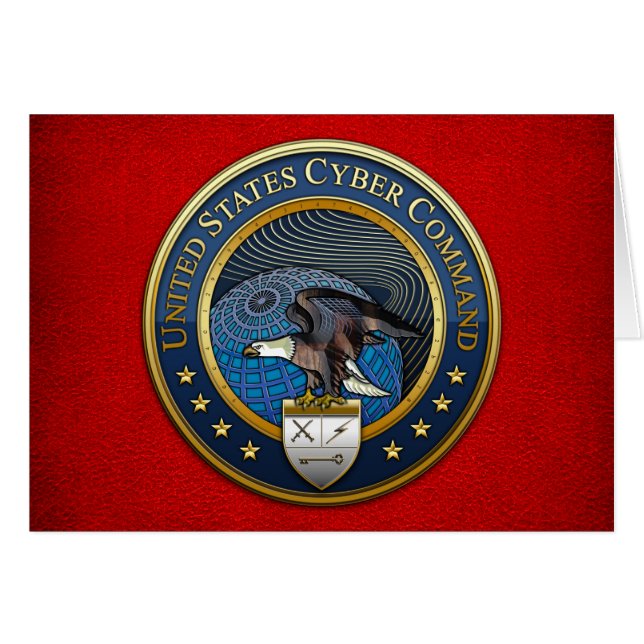 Comando Cibernético de Estados Unidos (Anverso (Horizontal))