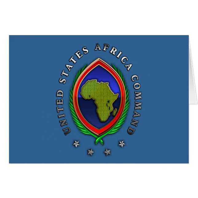 Comando de África de los Estados Unidos (Anverso (Horizontal))