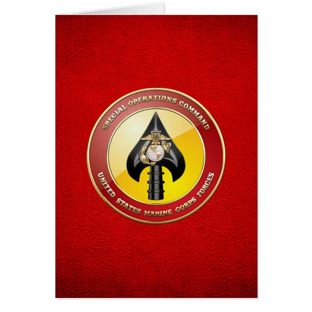 Comando de Operaciones Especiales del USMC (MARSOC (Frente)