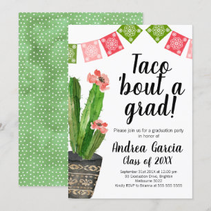 Combate del Taco un graduado, invitación de la