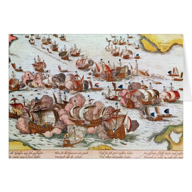 Combate naval (Anverso (Horizontal))