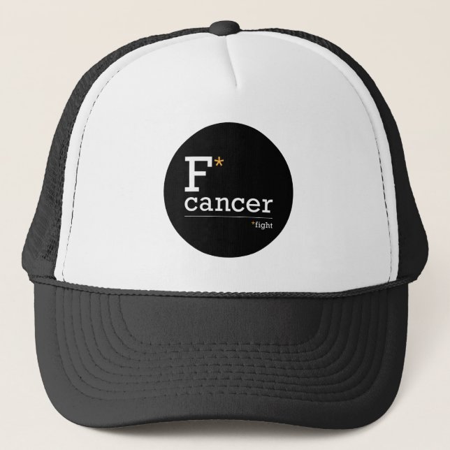 combatir el sombrero de camionero de cáncer (Anverso)