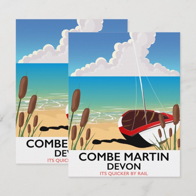 Combe Martin Devon (Anverso / Reverso)
