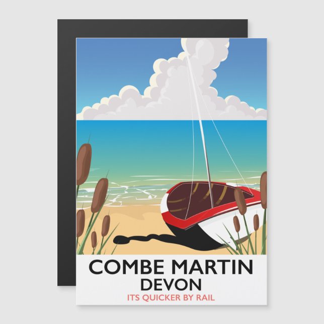 Combe Martin Devon (Anverso/Reverso)