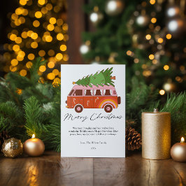 Combinación plana de Navidad retro