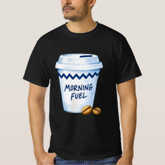 Combustible Matutino – Camiseta Original Divertida