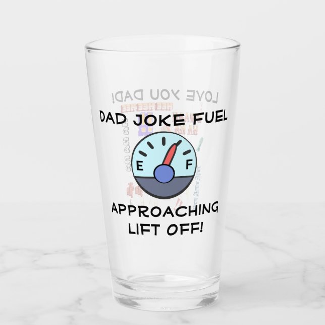 "Combustible para chistes de papá" Personalizable  (Anverso)