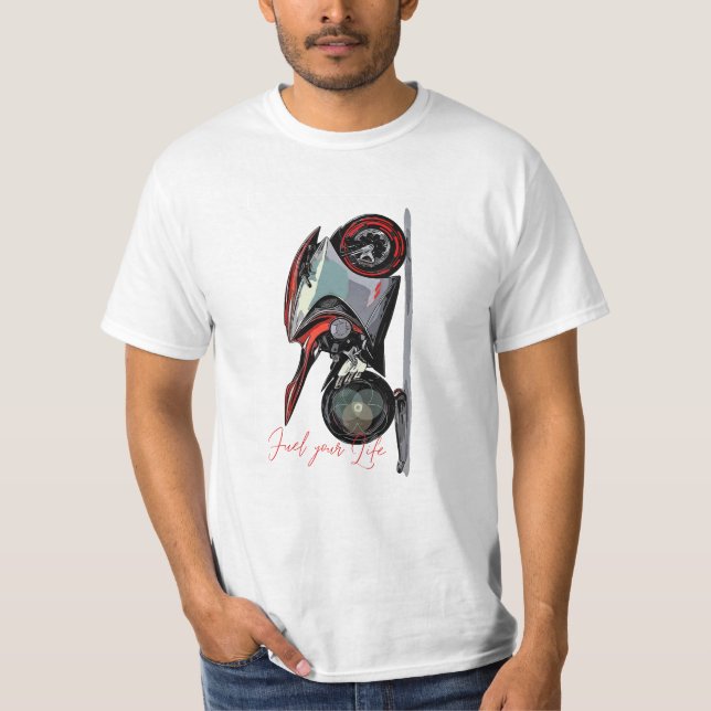 Combustible tu camiseta de tu vida (Anverso)