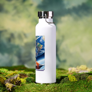 Combustible tu espacio mental Botella de agua infa
