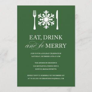 COME BEBIDAS Y SEA FELIZ. INVITACIONES DE FIESTA