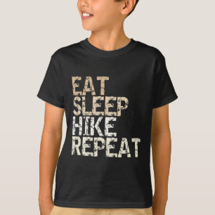 Come Dormir Caminar Repetir Diseño de Camiseta Vin