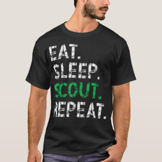 Come Dormir Explorador Repetir Camiseta Divertida