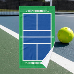 Come dormir pickleball repetir divertido azul verd